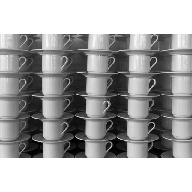 Justyna Pezala / Eyeem, Full Frame Shot of Cups and Saucers, Photographic Paper For Sale