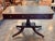 Traditional 19th Century Regency Mahogany Library Table With Leather Top For Sale - Image 3 of 4