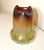 1920s Antique Hand Blown Rindskopf Pepita Bohemian Art Glass Iridescent Aurene Vase For Sale - Image 5 of 12