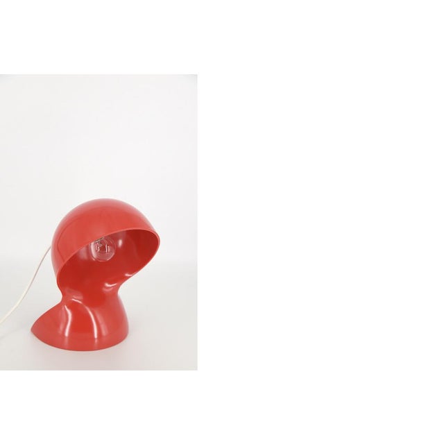 Red Red Dalù Table Lamp for Artemide, 1960s For Sale - Image 8 of 9