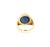 Contemporary 17.61 CTW Mid-Century No Heat Burmese Sapphire 18k Yellow Gold Ring, Size 7 For Sale - Image 3 of 11
