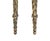 Sculpture Materials Vintage Neoclassical Regency Gilt Plaster Acanthus Leaf Wall Pockets / Gold Leaf Sconces For Sale - Image 7 of 9