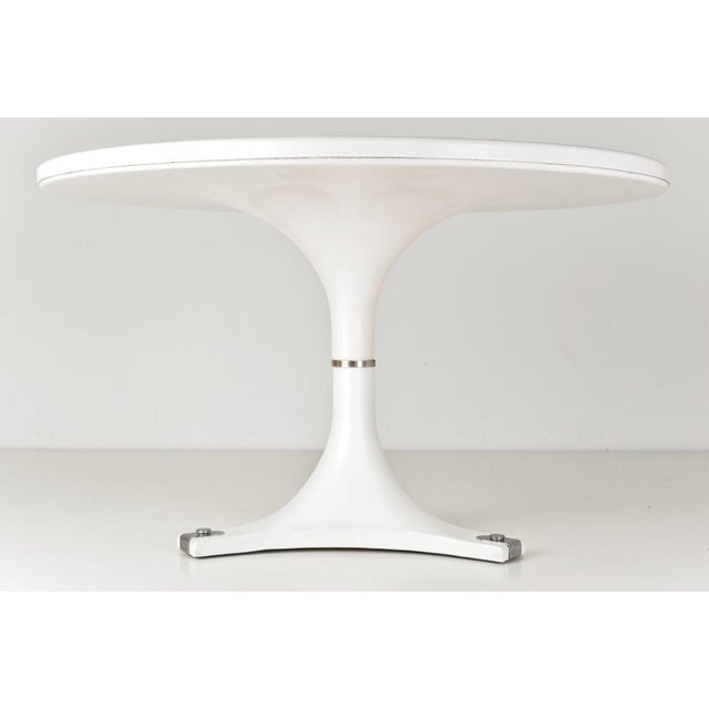 Kartell Round Dining Table by Anna Castelli Ferrieri and Ignazio Gardella for Kartell, Italy, 1967 For Sale - Image 4 of 8