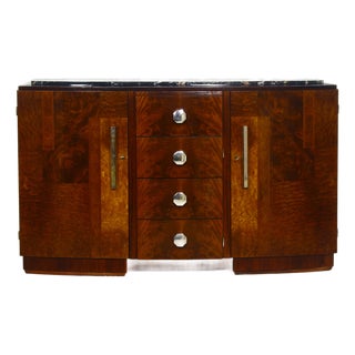 French Art Deco Sideboard, 1930s For Sale