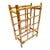 Vintage Rattan Wine Rack For Sale