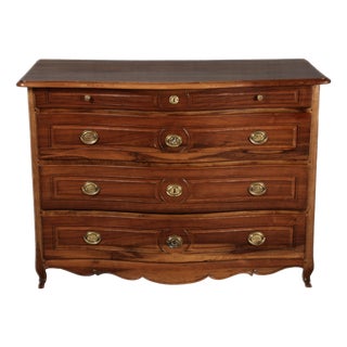 18th Century Baroque Chest of Drawers in Walnut, 1760s For Sale