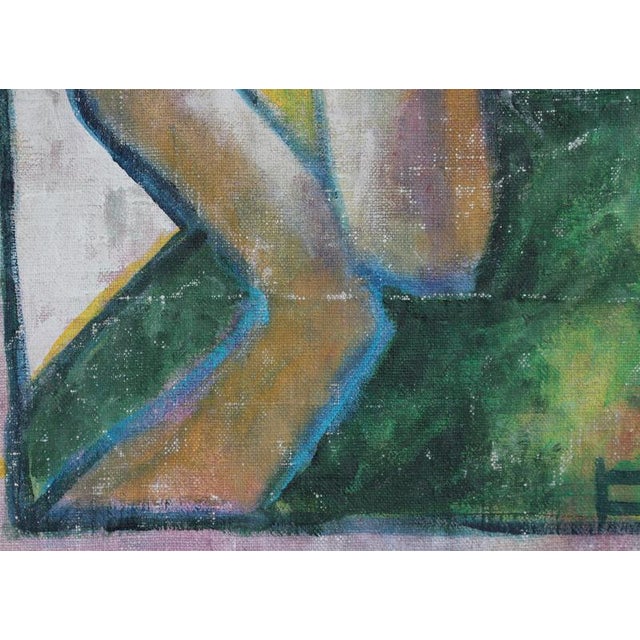 Hidden Portraits XXXVI, 1990s, Acrylic Painting on Cnavas, Framed For Sale - Image 9 of 14