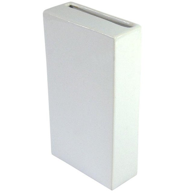 White Postmodern Ceramic Vase from Serax, 1980s For Sale - Image 8 of 8