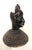 Tribal Beninese Bronze & Rope Bust Sculpture For Sale - Image 3 of 8