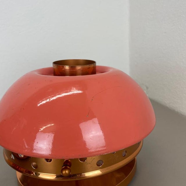 Pink Spot Ceiling Light Flush Mount in the style of Stilnovo, Italy, 1950s, Set of 2 For Sale - Image 17 of 18