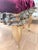 Antique Carved Giltwood Bench in Newly Upholstered Plum Velvet For Sale - Image 4 of 10