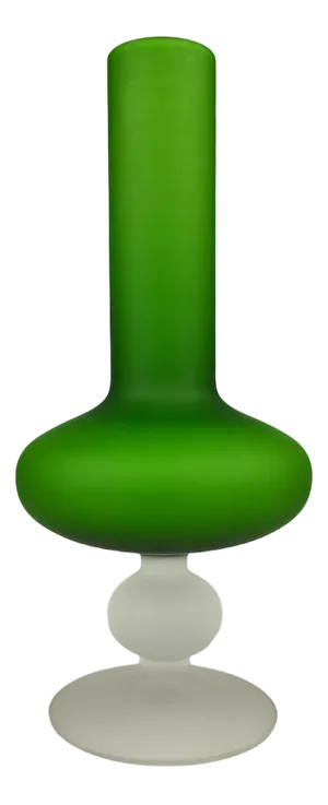 Satinato Series Glass Vase attributed to Carlo Moretti, 1960s