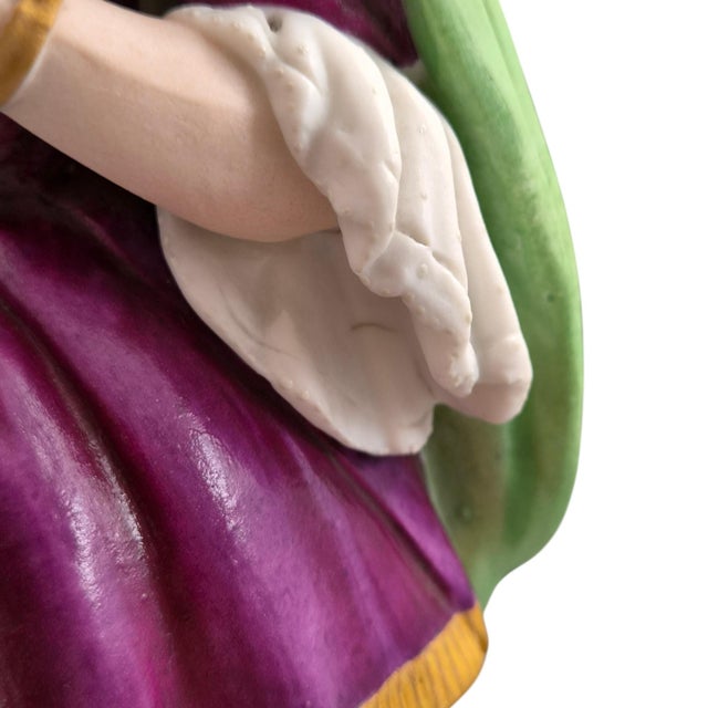 Ceramic Letu and Mauger, Biscuit Porcelain Figures, 1860s, Ceramic, Set of 2 For Sale - Image 7 of 17