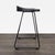 Industrial Pottery Barn Brenner Modern Industrial Counter Stool With Wood Seat and Metal Base For Sale - Image 3 of 7