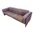 Mid Century Modern 405 Duc Sofa by Mario Bellini for Cassina in Plum Leather For Sale