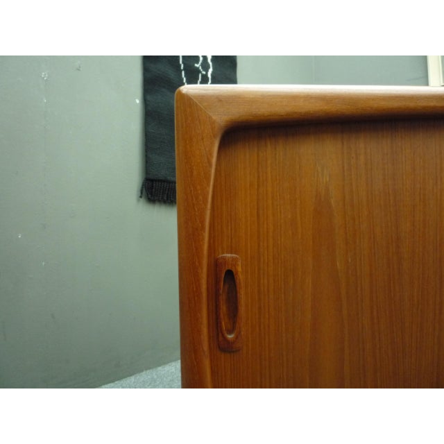 Small Teak Sideboard by HP Hansen, Denmark, 1960s For Sale - Image 11 of 14