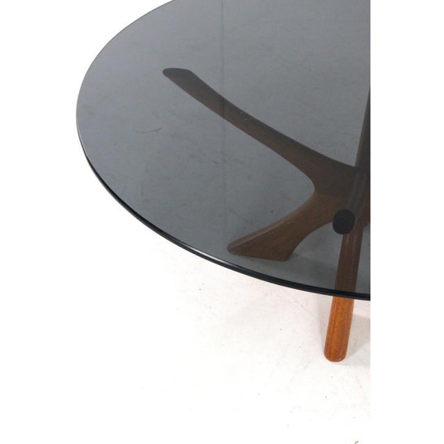 Wood T118 Coffee Table by Illum Wikkelso for Niels Eilersen, 1960s For Sale - Image 7 of 11