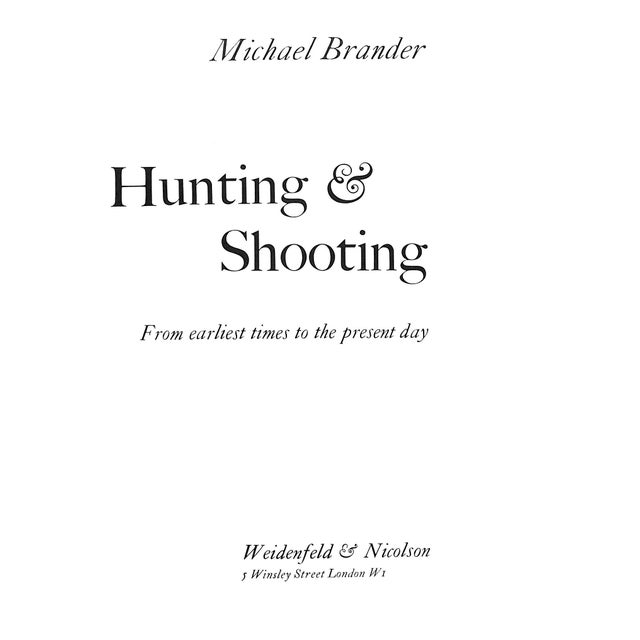 BRANDER, Michael [255] pp. Weidenfeld & Nicolson 1971 10" x 7 3/4"