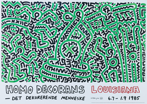Homo Decorans Poster after Keith Haring