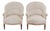 Pair of 20th Century French Chairs, Ready to Upholster For Sale