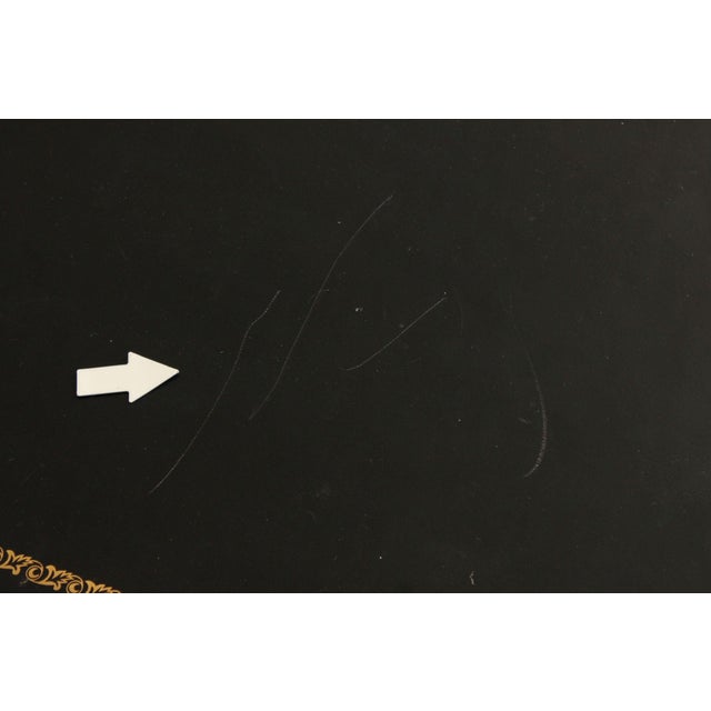 Baker Furniture Napoleon II Style Leather Top Writing Desk For Sale - Image 18 of 18