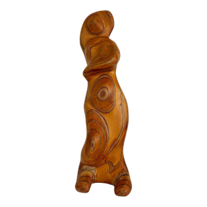 Large Robert Hardgrove Abstract Organic Wood Sculpture