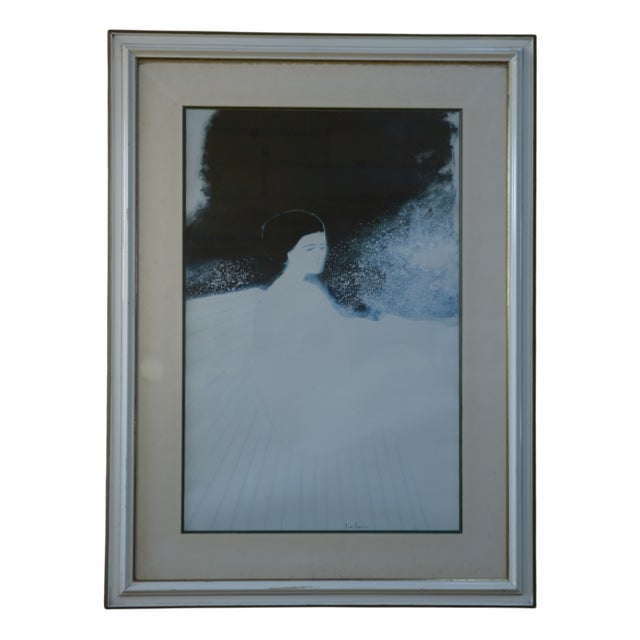André Brasilier, Rêve d'Été, 1980s, Lithograph, Framed For Sale