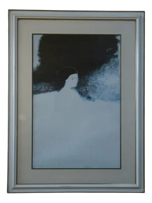 André Brasilier, Rêve d'Été, 1980s, Lithograph, Framed