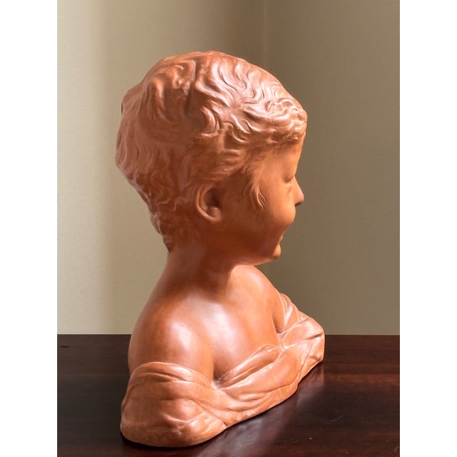 Mid-20th Century Italian Terracotta Bust For Sale - Image 9 of 15