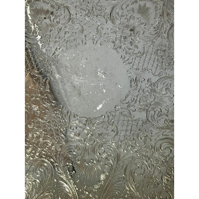 International Silver Co- Silverplate Tray For Sale - Image 9 of 9