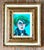 Vintage Original Abstract Portrait on Canvas For Sale - Image 12 of 12