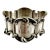 Sterling Silver Napkin Ring – Scroll Banded For Sale