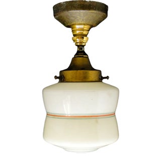Art Deco Style Pendant Lamp, Poland, 1950s For Sale