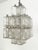 Mid-Century Swiss Chandelier in Chrome and Textured Glass from Bag Turgi, 1960s For Sale - Image 10 of 18