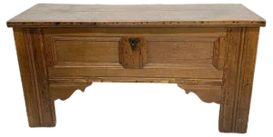 Large Dutch Oak Blanket Chest, 1700s