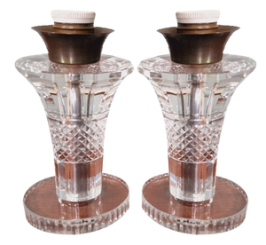 Lamp from Val Saint Lambert, 1930s, Set of 2