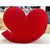 Textile Soft Heart Lounge Chair, Rocking, Red, Ron Arad for Moroso, Italy, 1991. For Sale - Image 7 of 17