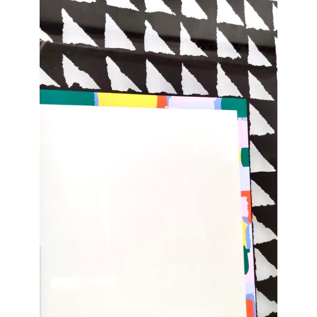 Square Model Optical Mirror by Alessandro Mendini for Glas, 1990s For Sale - Image 9 of 14