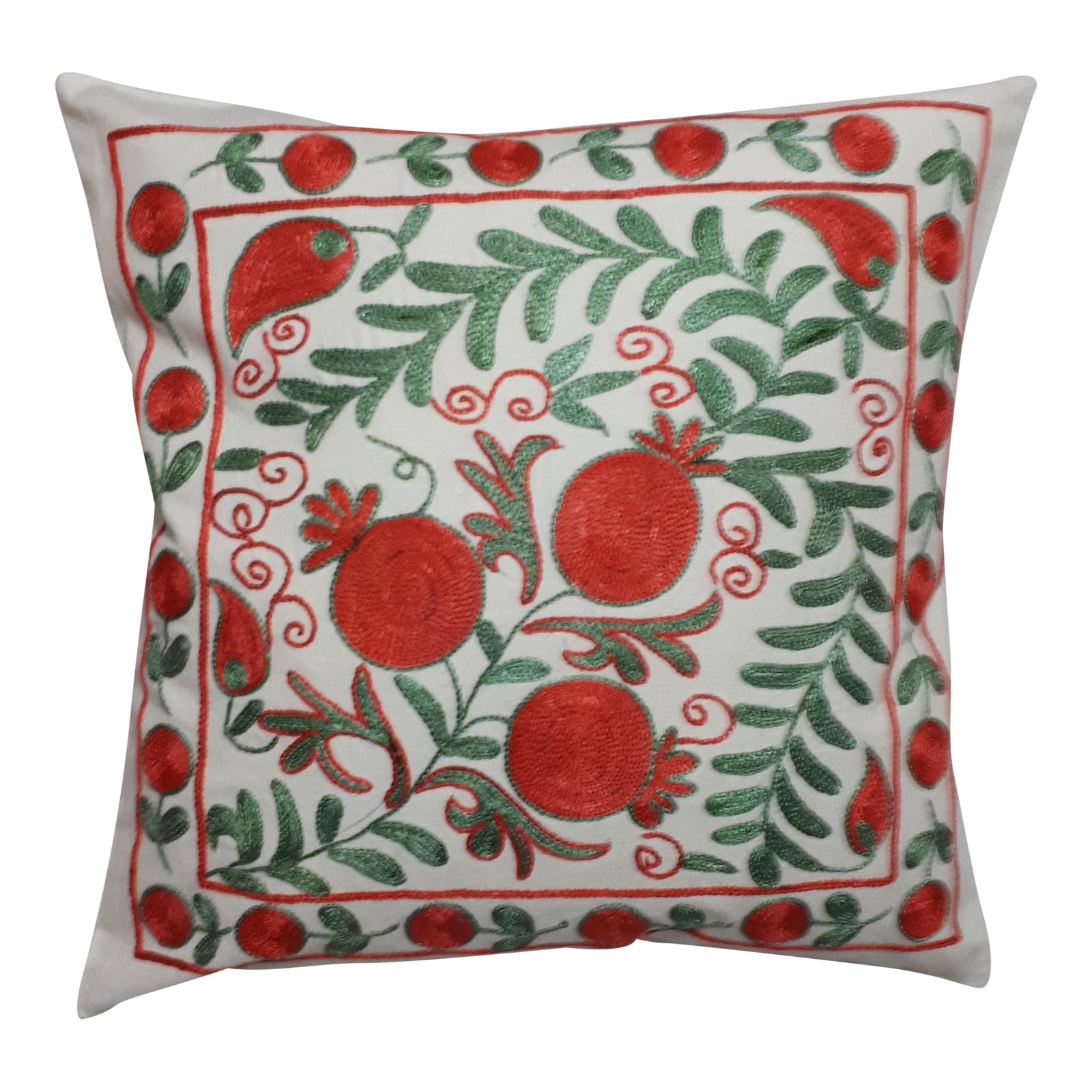 Authentic Suzani Pillow Cover Chairish