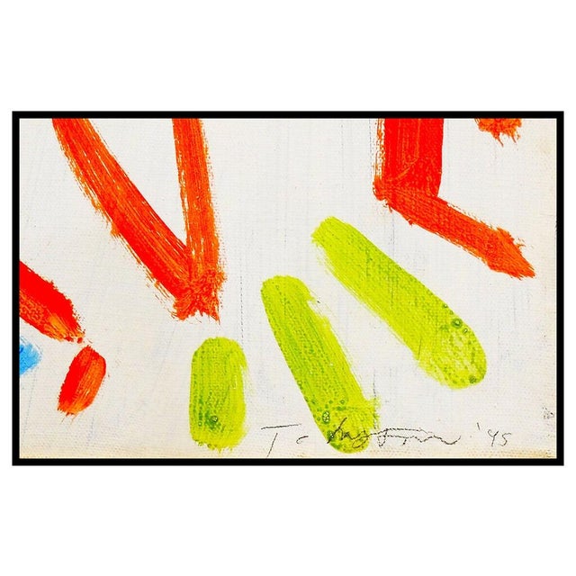 Abstract Expressionism Sound The Bell, Tom Christopher For Sale - Image 3 of 4