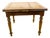 Extendable Wooden Dining Table with Turned Legs For Sale