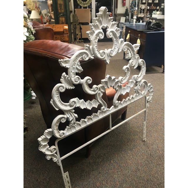 Gothic Wrought Iron Twin Headboard Chairish