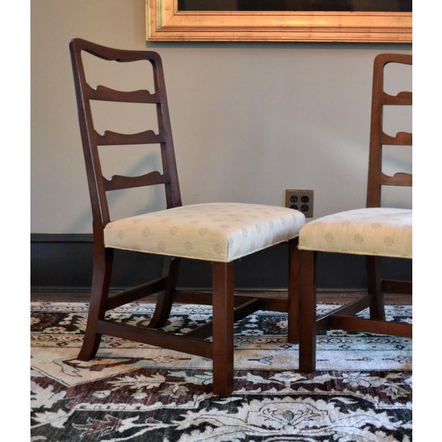 Kittinger 20th Century Ladder Back Chairs by Kittinger - Set 6 For Sale - Image 4 of 10