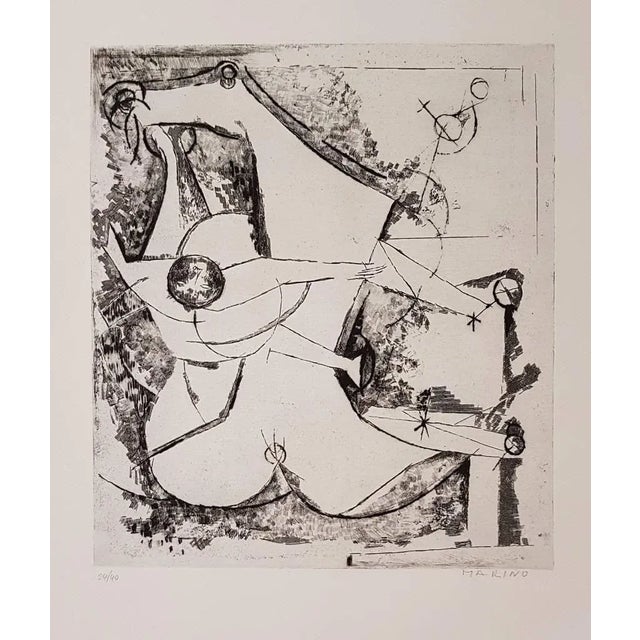 Hand signed. Edition of 40 prints. Plate III from the series: Imagines. Image Dimension : 41 x 37 cm.