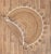 White Round Jute Scallop Rug - 9' X 9' For Sale In San Francisco - Image 6 of 9