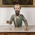 18th Century Spanish Colonial Polychromed Carved Wood Santos Sculpture For Sale - Image 6 of 18