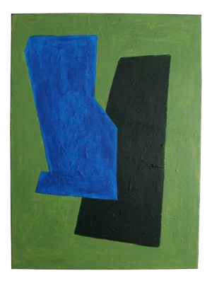 Bodasca, Blue Green, 2025, Canvas