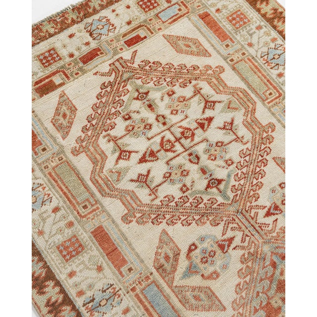 1940s Vintage Circa 1940 Serab Runner 3'2 X 17'11 For Sale - Image 5 of 12