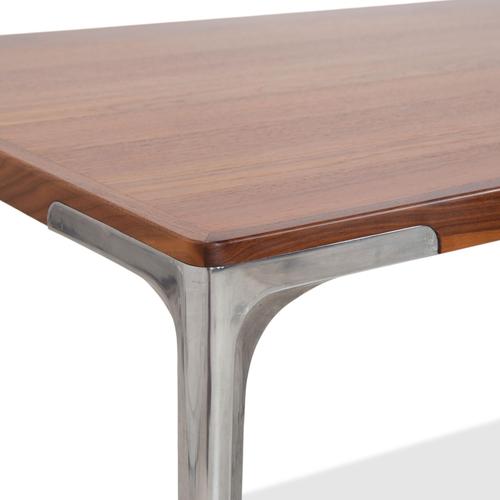 Wooden T70 Dining Table with Chrome Legs from Hülsta For Sale - Image 4 of 12