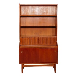 Vintage Highboard Shelf in Teak attributed to Johannes Sorth, 1965 For Sale